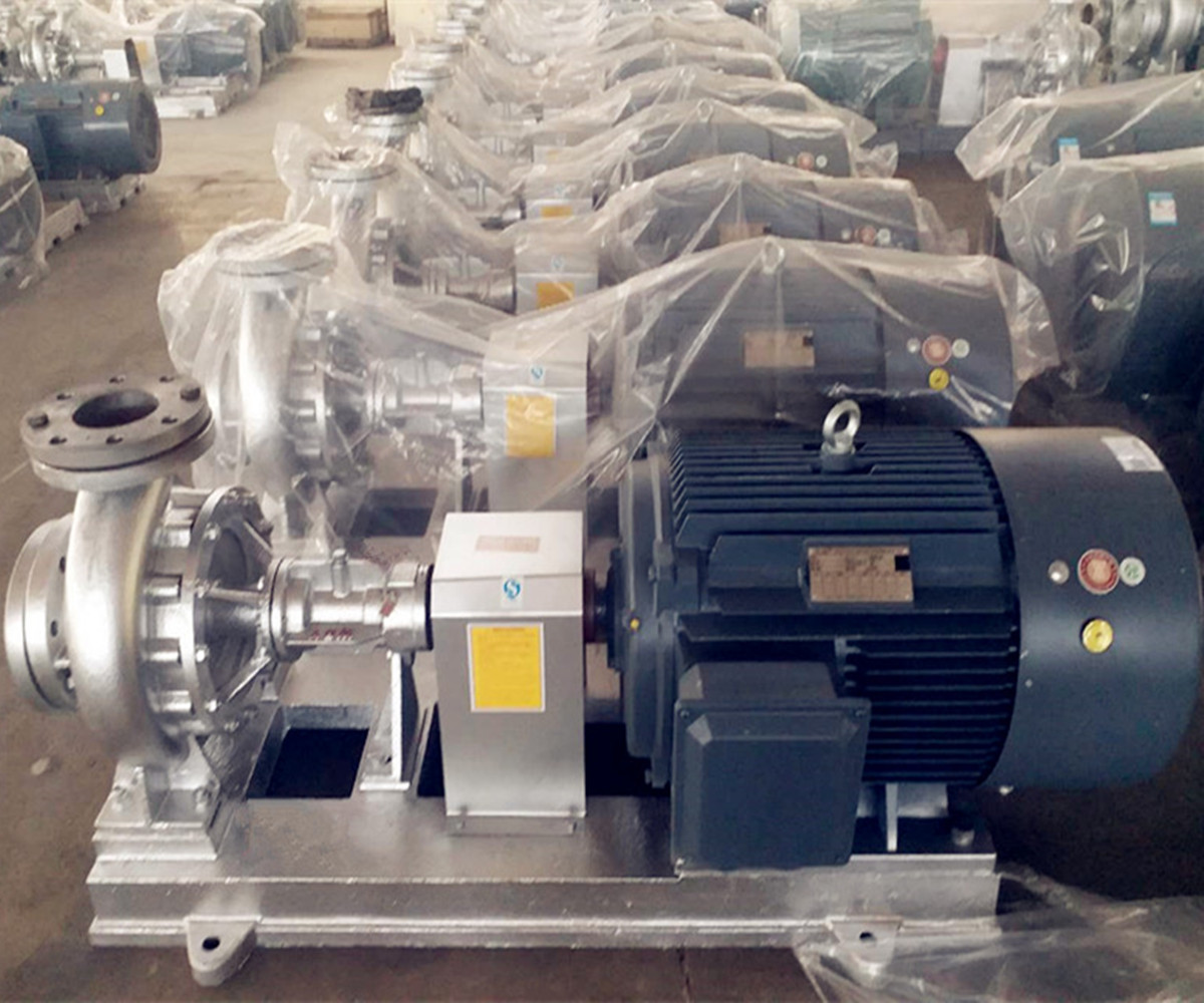 WRY125-100-260常州生产厂家 风冷式热媒循环泵 武研专业生产 售后保障 质量放心 热油循环泵90KW耐高温7