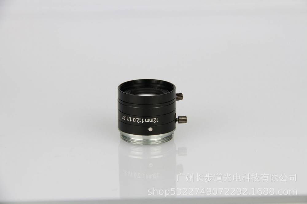 FA镜头 5MP 长步道工业镜头12mm FA1201C焦距4-75mm 1.8”