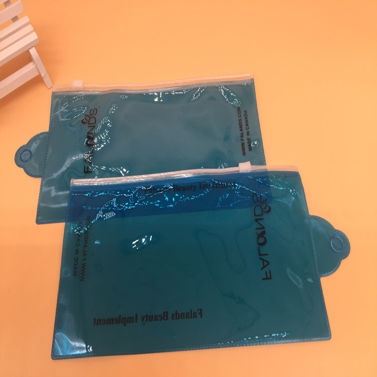 其他塑料薄膜袋 厂家直销透明pvc袋EVA化妆品袋塑料头拉链袋3