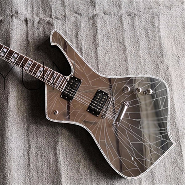 镜面吉他 SY-01 工厂直销 电吉他厂家直销批发可定制代工贴牌 固定琴桥多色可选 入门级 电吉他
