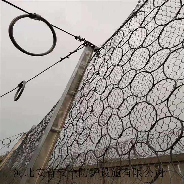厂家定做 落石钢丝绳网 边坡防护网 SNS主动边坡防护网2