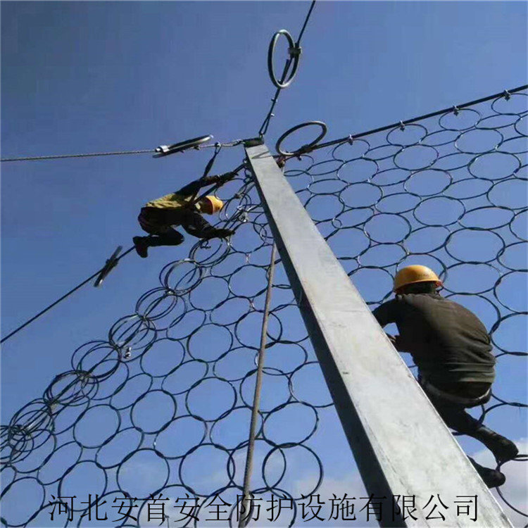 厂家直销 高山石头滑落 被动边坡防护网 高边坡被动防护网 SNS边坡网1