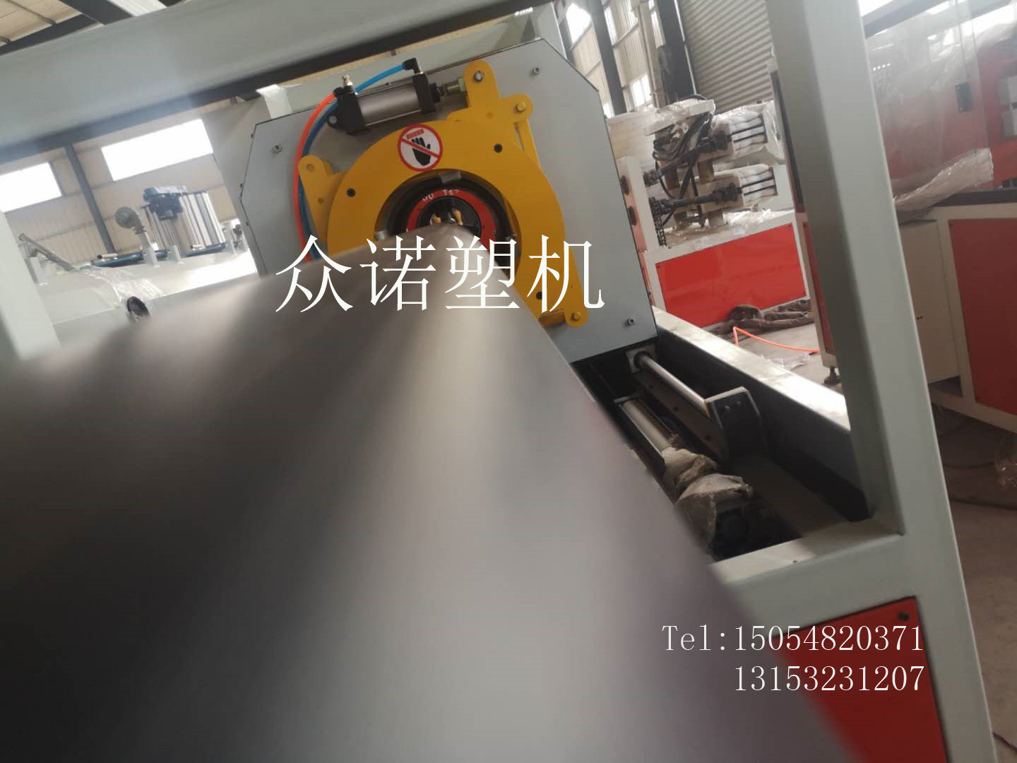 PE七孔梅花塑料管材生产线 梅花管设备 厂家专业生产定制4