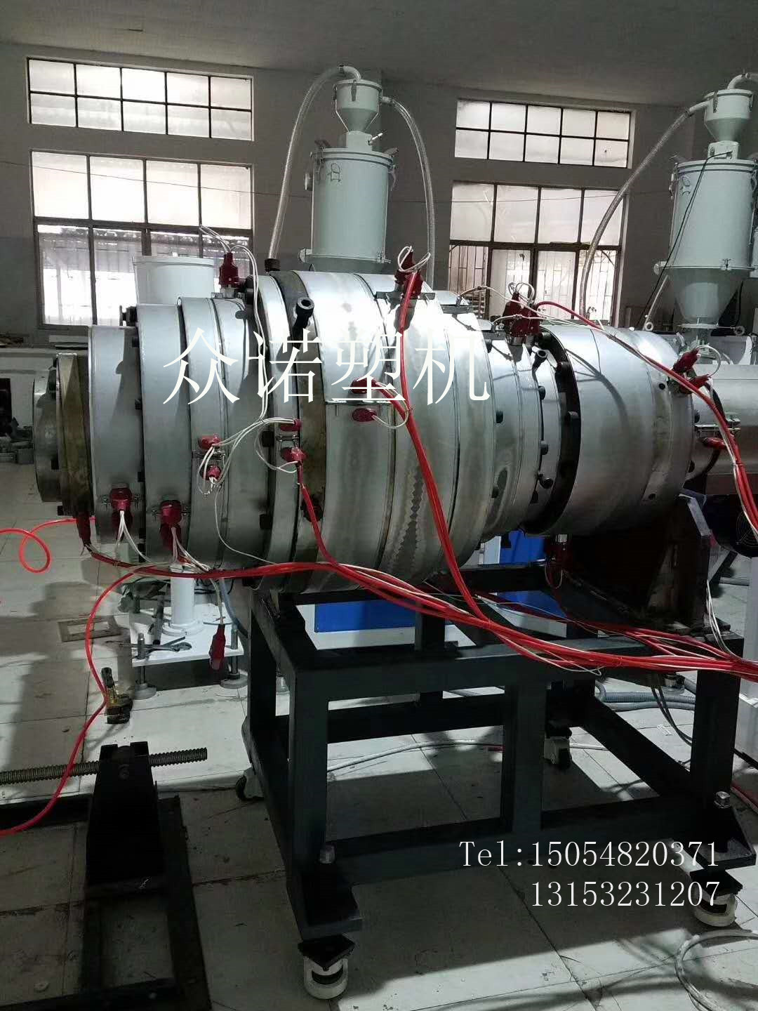 PE七孔梅花塑料管材生产线 梅花管设备 厂家专业生产定制7