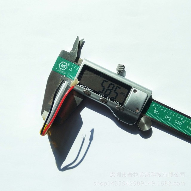 蓝牙音箱电池 美容仪电池 按摩器电池 充电电池 603040 600MAH锂电池 可充电锂电池2