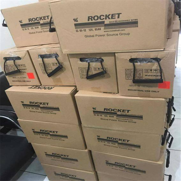 韩国火箭蓄电池ES7-12 火箭电池12V7AH铅酸免维护直流屏电源4