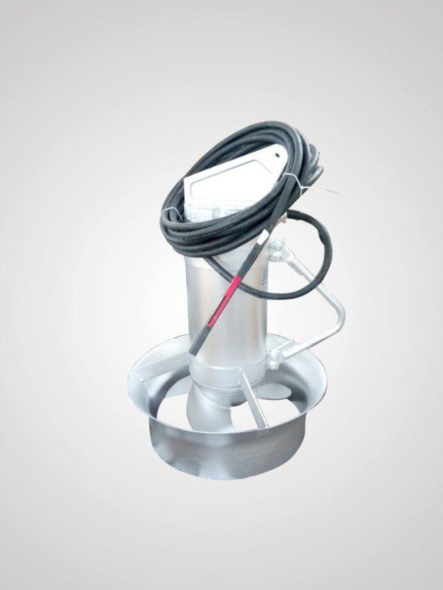 好氧池缺氧池专用搅拌机 高速潜水搅拌机 节能型污泥搅拌机3