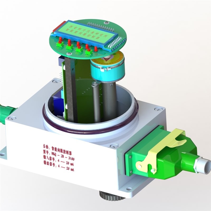 西安恒力仪表-位置发送器-HKQ-ZN-4100智能模拟量位置发送器-位置发送器升级改造6