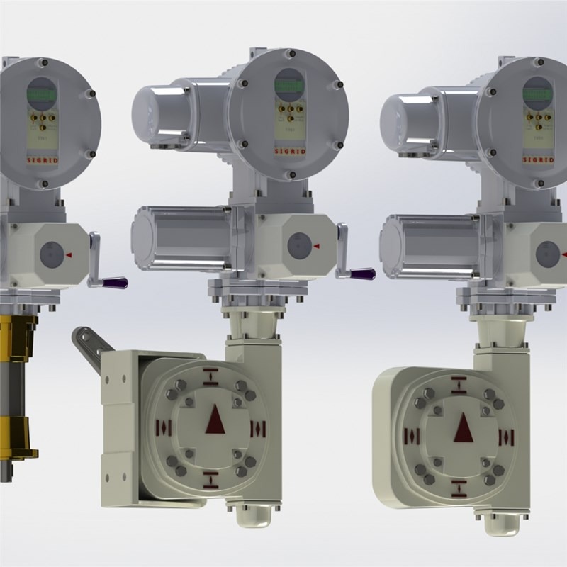 西安恒力仪表研究所-SIGRID系列智能矢量变频电动执行器-多回转电动执行器-替代进口执行器1