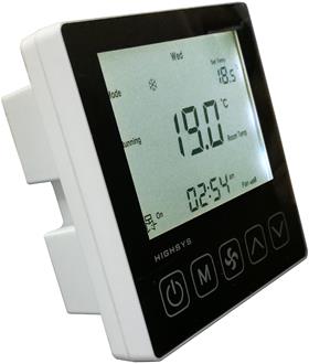 其他工控系统及装备 海思触摸式液晶空调温控器1