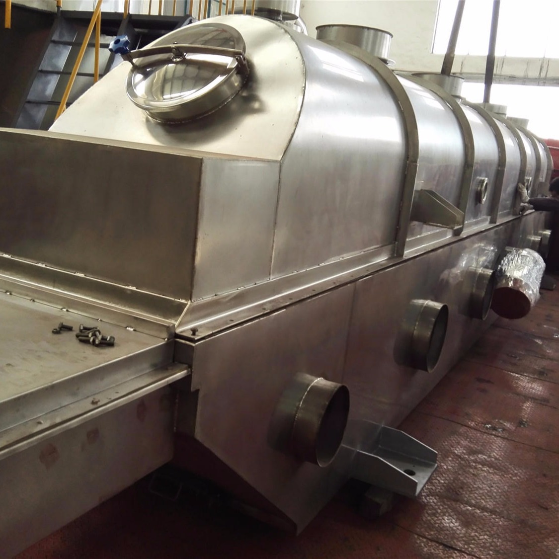 振动流化床干燥设备 环亚干燥 流化床干燥机厂家 面包粉烘干机2