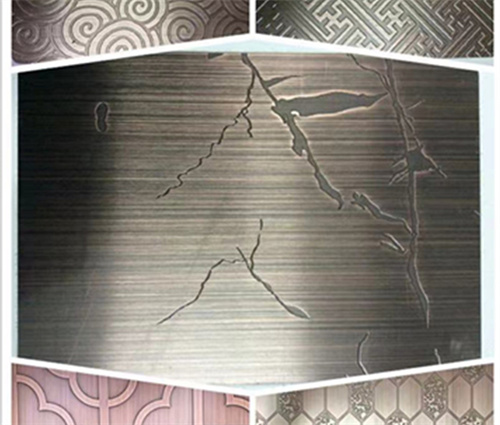 不锈钢蚀刻花纹板 金属建材 铜腐蚀花纹板 金属雕刻花纹板3