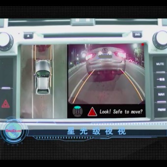 道可视360°全景行车记录仪能够帮助新手司机让倒车入库变得不再难办3