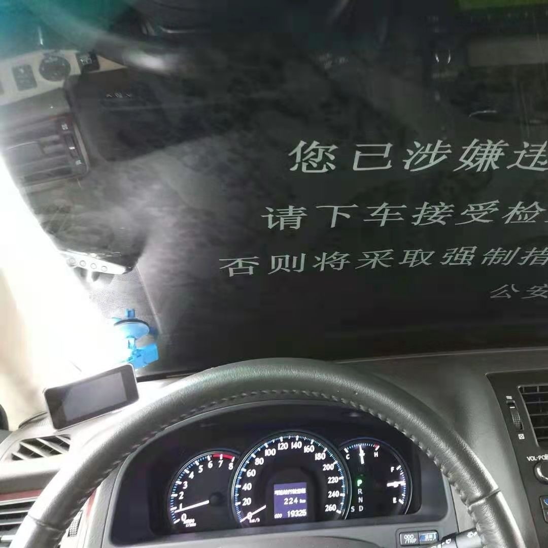其他交通控制管理设备 润鑫查酒驾警告帘 车辆警告卷帘