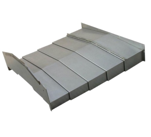 伸缩式钢板防尘罩 车床导轨护板 鹏达加工生产数控机床防护罩3