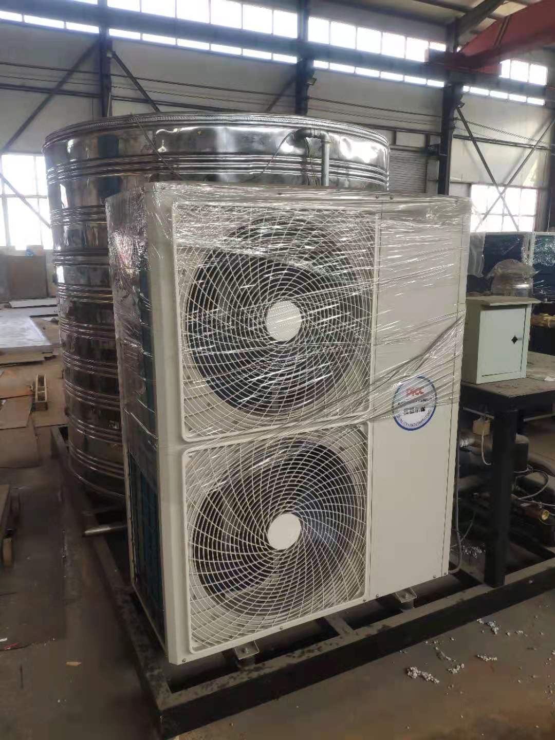 风冷模块 整体热水系统 空气源热泵供应 换热、制冷空调设备 奥润8