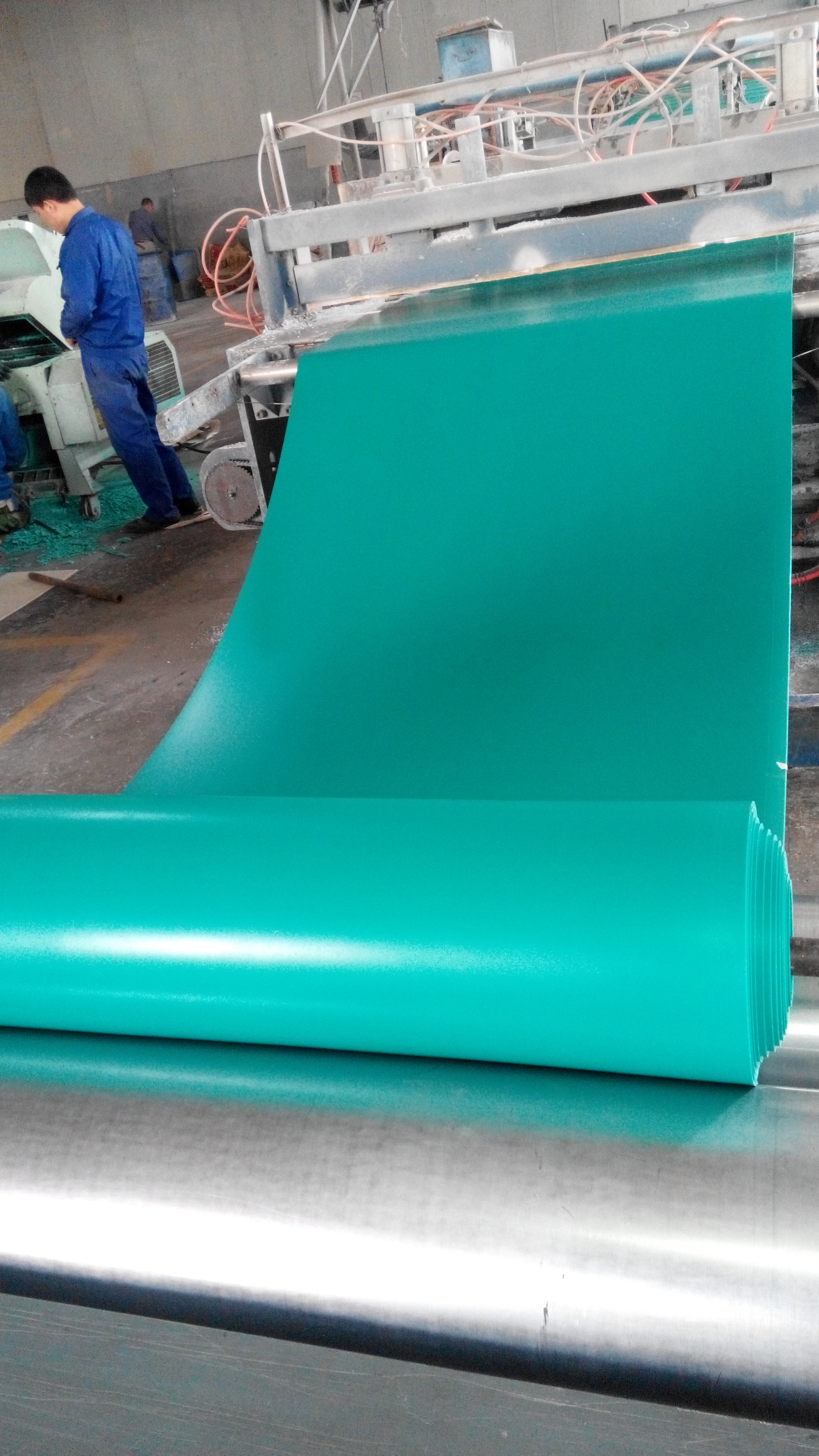 PVC塑料软板易加工罐体内衬承接防腐工程 PVC塑料板(卷)2