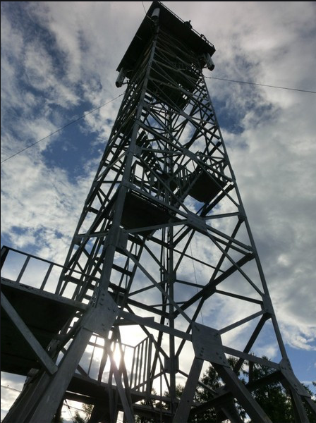 万信铁塔设计生产森林防火监控塔-监控支架 监控器支架2