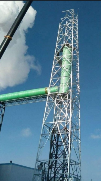 钢结构、膜结构 万信铁塔供应石油天然气厂区设施烟囱塔2