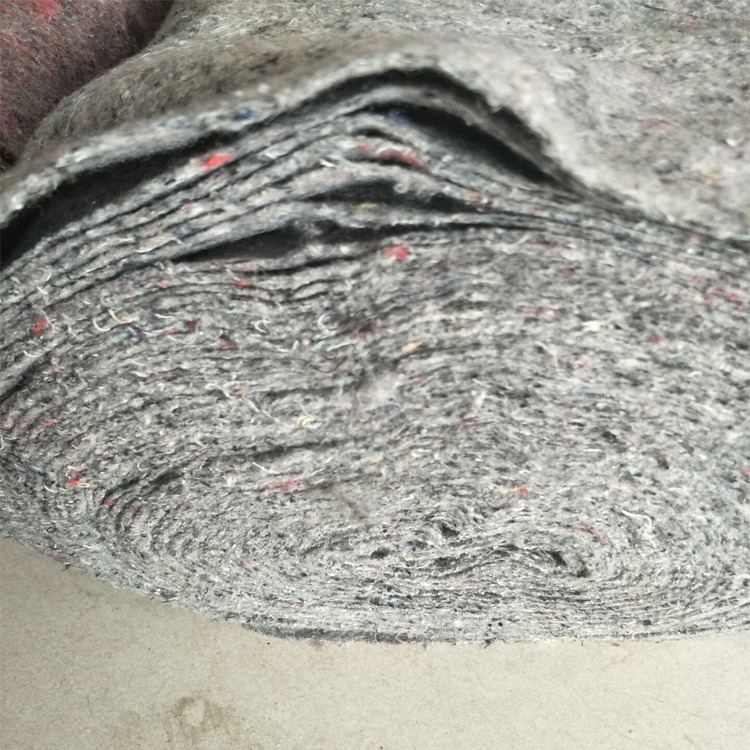 江苏黑心棉保湿棉毡 工程建筑混凝土公路养护毯 家具运输毯1