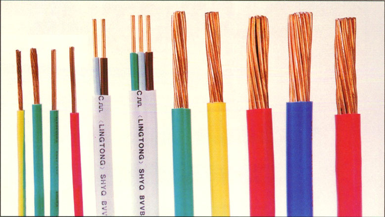其他电线、电缆 bv线质优价廉 单芯电线 国标NH-bv单股铜芯线3