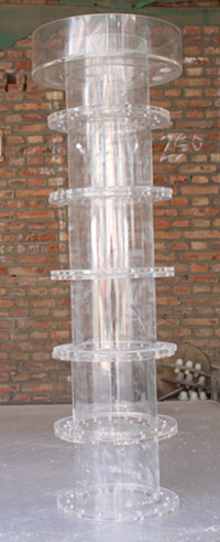 TYSH 有机玻璃制品 透明管 亚克力管 有机玻璃管 透明有机玻璃管1