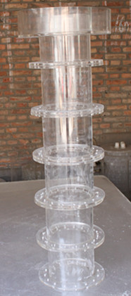 TYSH 有机玻璃制品 透明管 亚克力管 有机玻璃管 透明有机玻璃管2