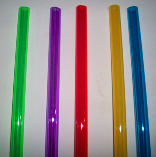 Φ18mm绿色有机玻璃管 透明红管 彩色管 亚克力 TYSH 彩色有机玻璃管2