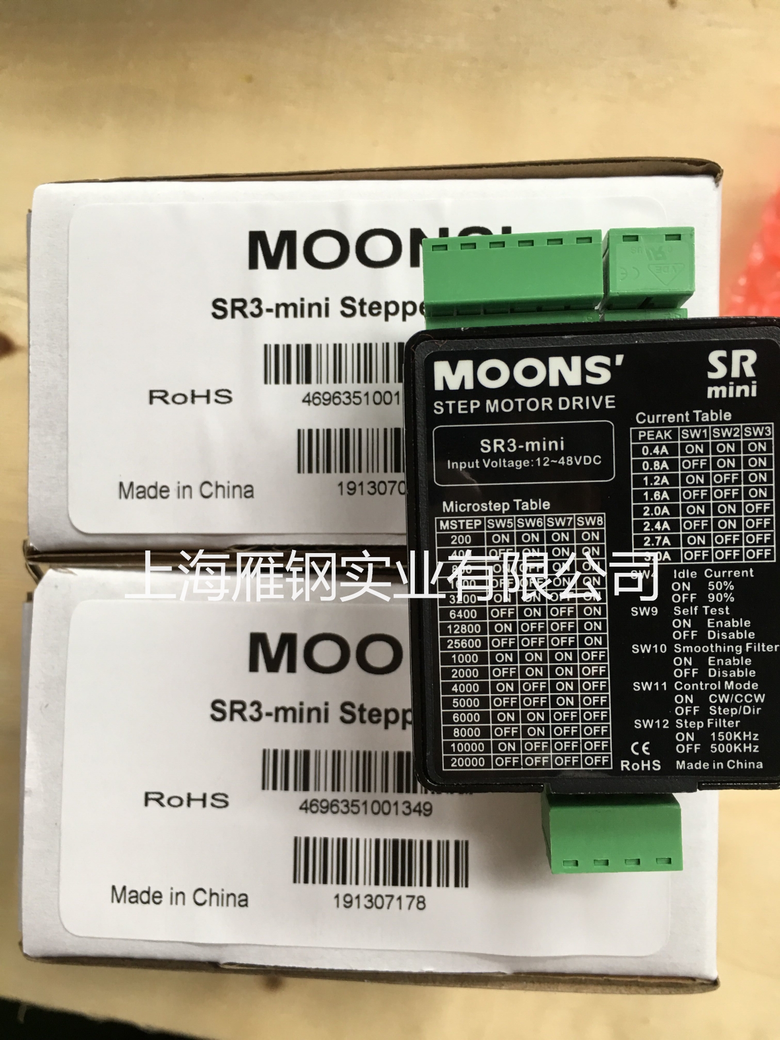 Moons鸣志M3伺服电机驱动器SM3L-042ABNDV上海鸣志代理商现货供应！3
