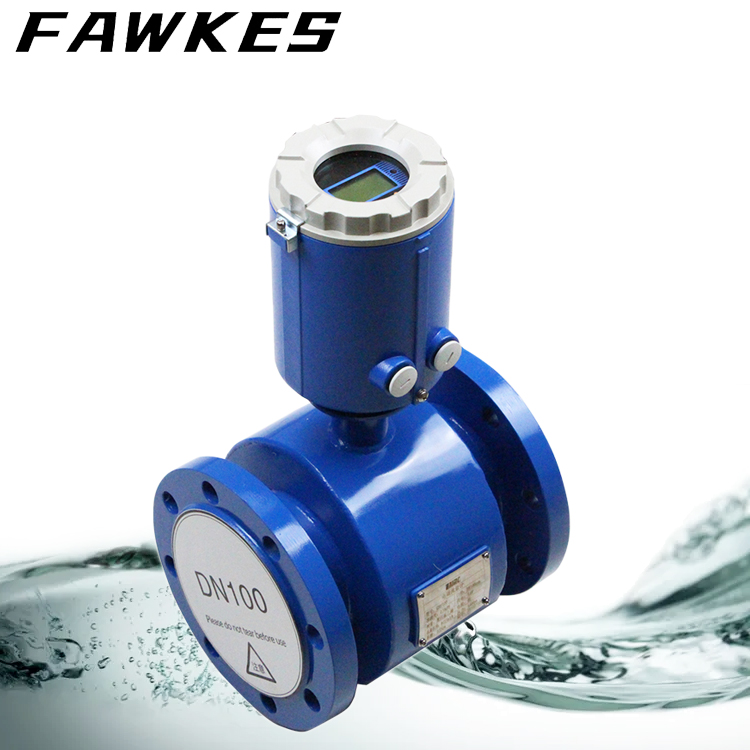 FAWKES福克斯 进口电池供电型电磁流量计 户外废水清水专用1