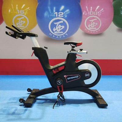 铝飞轮家商用双皮带健身自行车 豪华高端全新款静音有氧动感单车磁控健身9