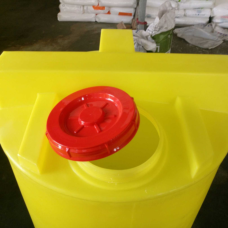 塑料加药箱带电机化工搅拌桶耐酸碱圆形投药计量桶防腐蚀搅拌水罐2