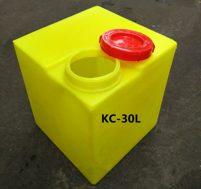 PE容器 塑料桶 加药桶40L升方形加药箱 30L方形加药箱耐酸碱腐蚀 储罐