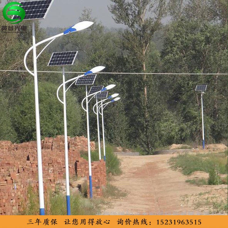5米6米8米路灯杆价格 张家口农村太阳能路灯批发 led太阳能路灯厂家2