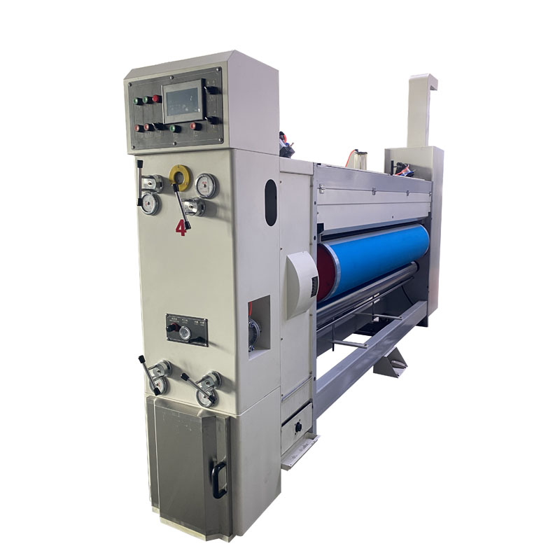 全自动模切开槽机 华印机械 四色模切机 高清印刷机 水墨印刷模切机3