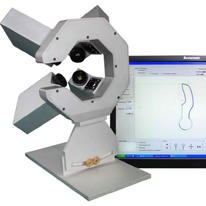 建材生产加工机械 星光测控激光测径仪异形型材线材管材测量仪