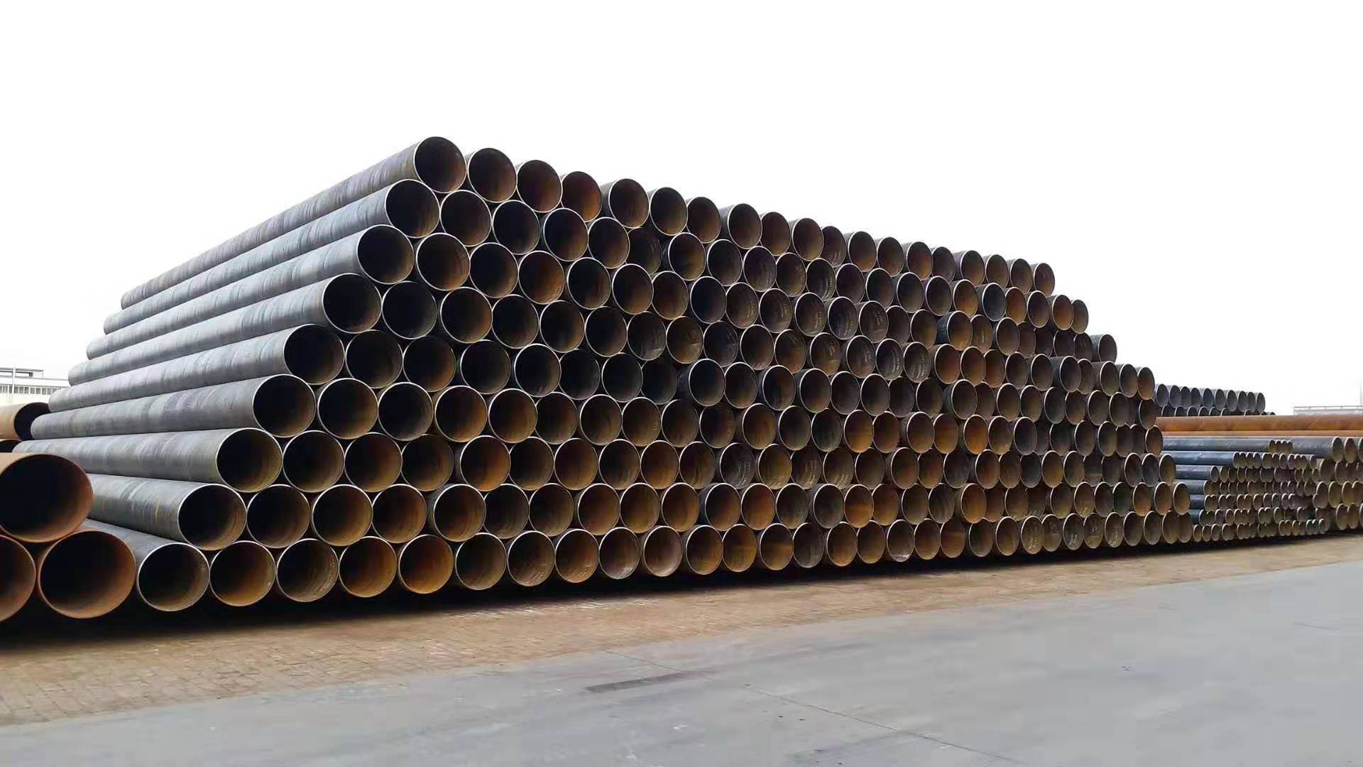 大口径螺旋钢管专业制造年产33万吨可生产219-3380mm的螺旋钢管质量优良现货直发7