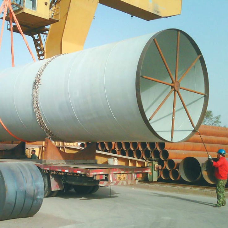 大口径螺旋钢管专业制造年产33万吨可生产219-3380mm的螺旋钢管质量优良现货直发