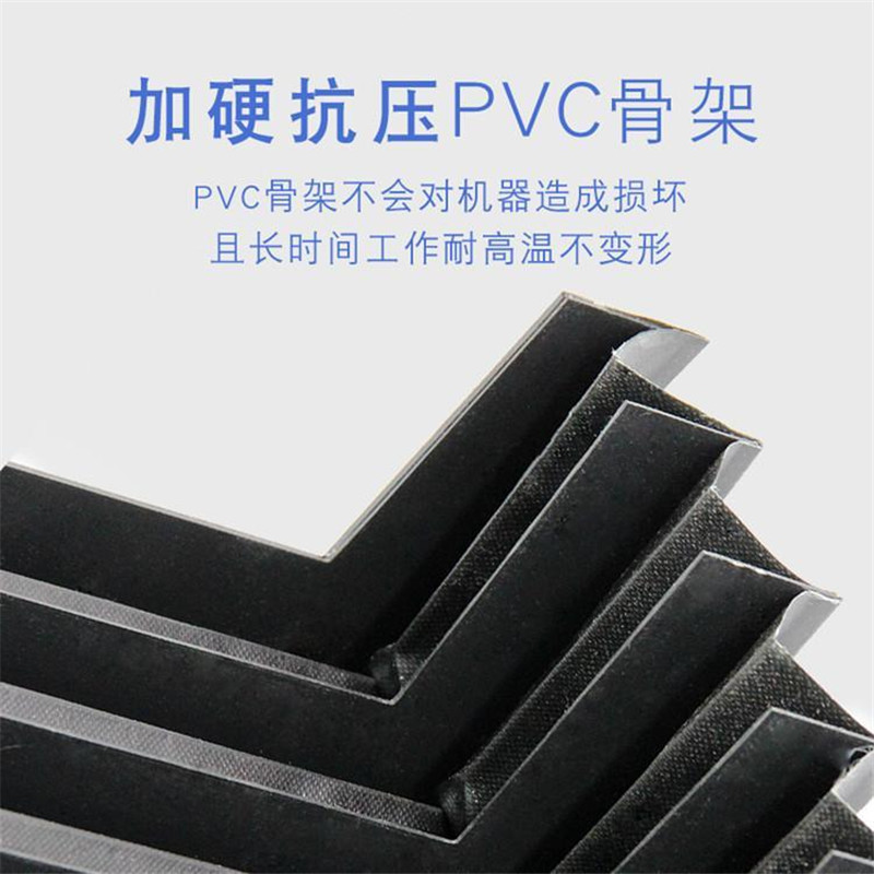 皮老虎风 型号齐全 PVC骨架风琴式防尘罩 支持拿样 河北炽欧厂家直销5