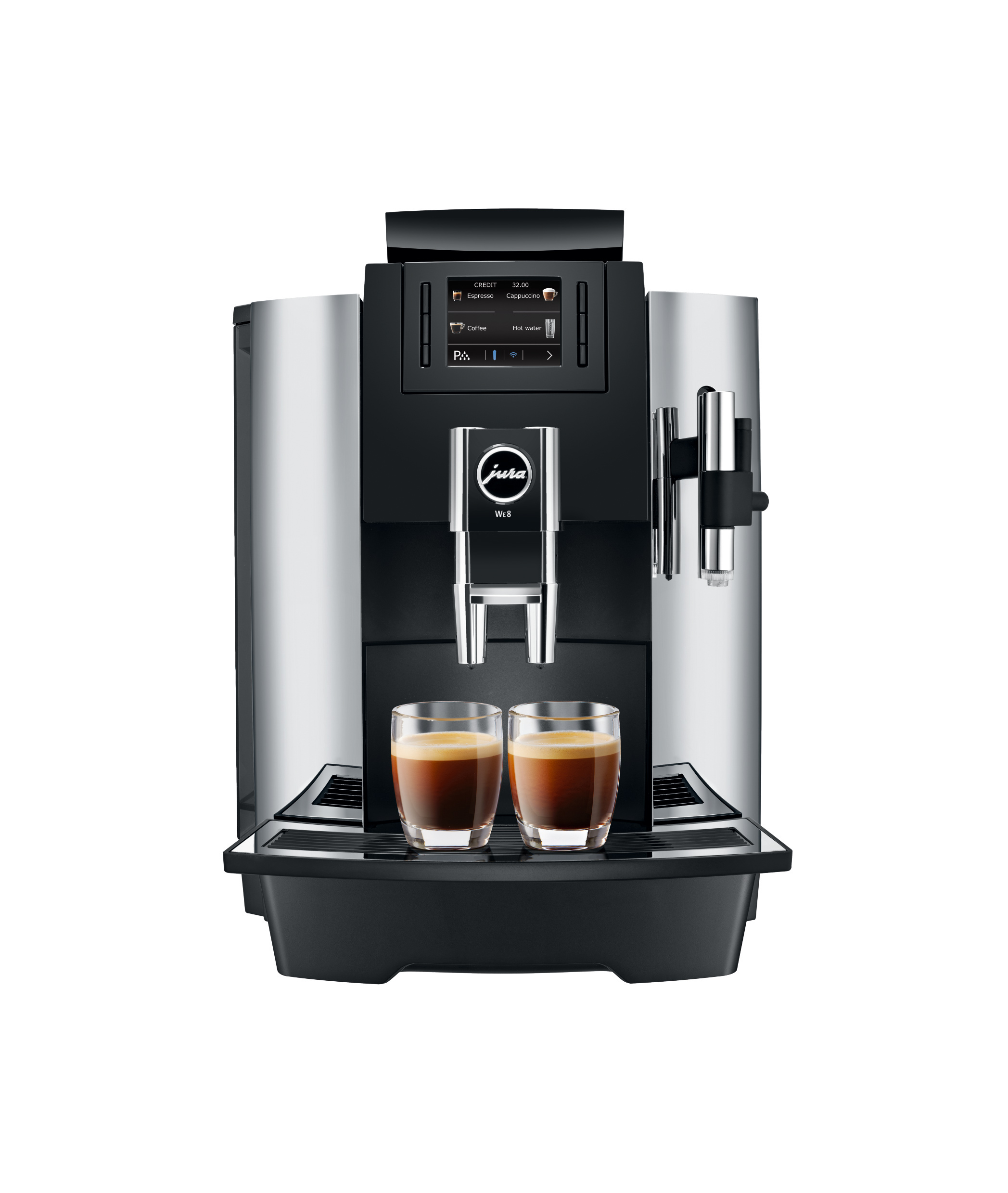 一键制作卡布奇诺等咖啡 供应瑞士进口咖啡机 优瑞WE8全自动现磨咖啡机2