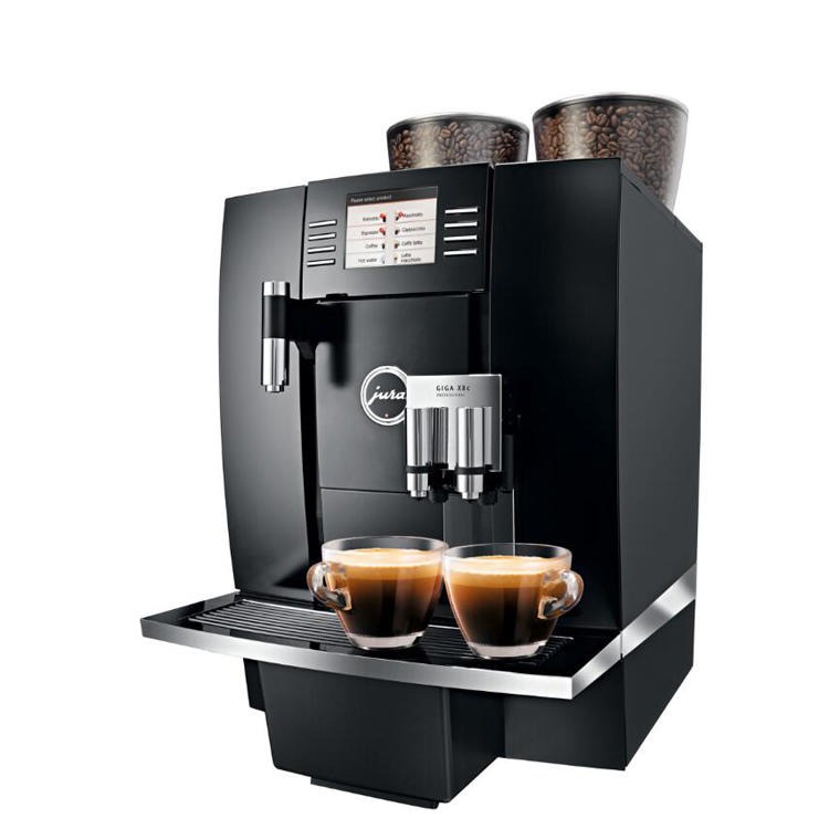 X8C商用美式现磨全自动咖啡机 优瑞 x8c 品牌咖啡机giga 中文显示 供应瑞士进口 723 GIGA JURA