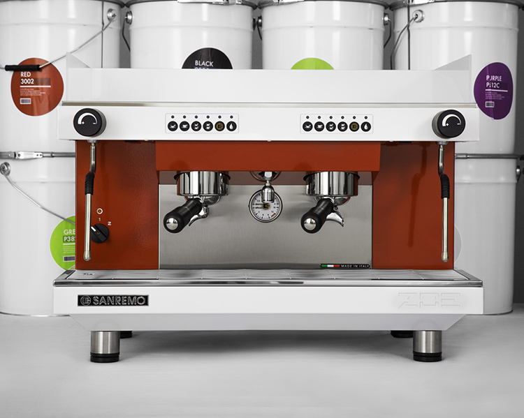 SANREMO赛瑞蒙咖啡机ZOE意式半自动电控高杯版咖啡机 意大利进口1