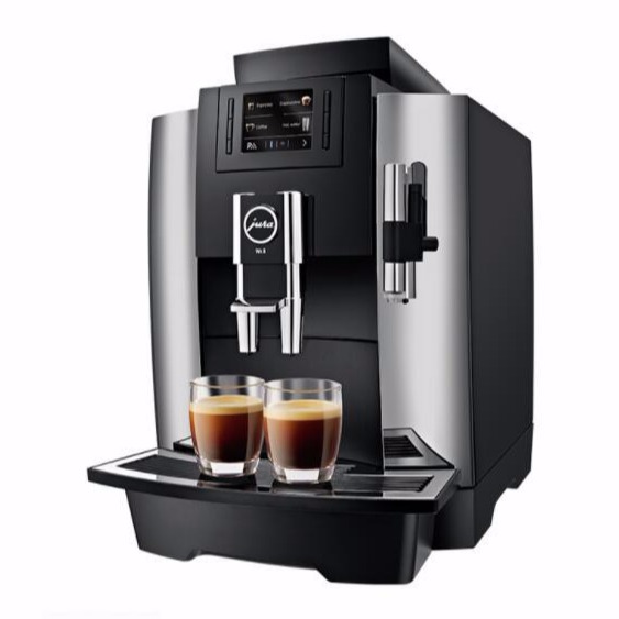 进口JURA 办公室咖啡机 WE8全自动咖啡机一键式奶咖 优瑞5