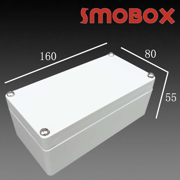 防水分线盒 塑料防水盒LD-081605金属螺丝接线盒 室内室外ABS新料生产厂家 SMOBOX 司马 仪器仪表按钮盒4
