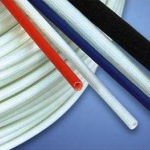红色矽质套管 广州鸿鑫硅树脂玻璃纤维套管 白色自熄管 绝缘套管1