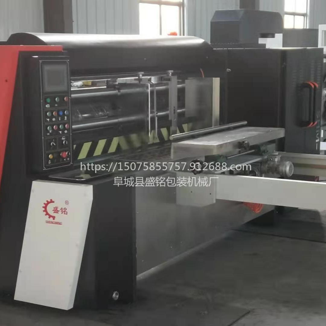欢迎订购 盛铭 纸箱印刷开槽机 高速水墨印刷机 型号齐全 生产印刷开槽模切机6