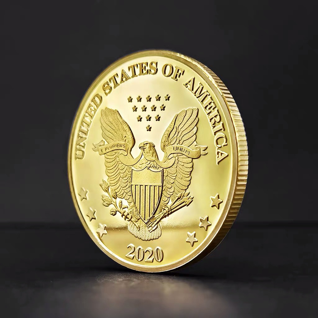 外贸出口纪念币 美国拜登钱币 重要人物纪念金币 外销纪念章 coins 纪念硬币9