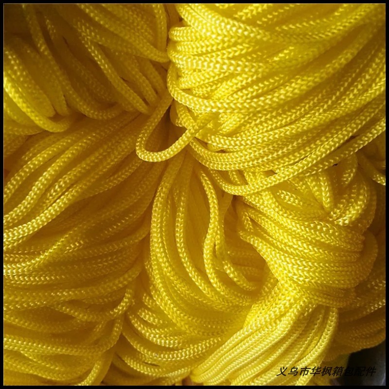 彩色 大量 定制pp绳子 3mm绳子 pp绳价格从优 手机挂pp绳子1