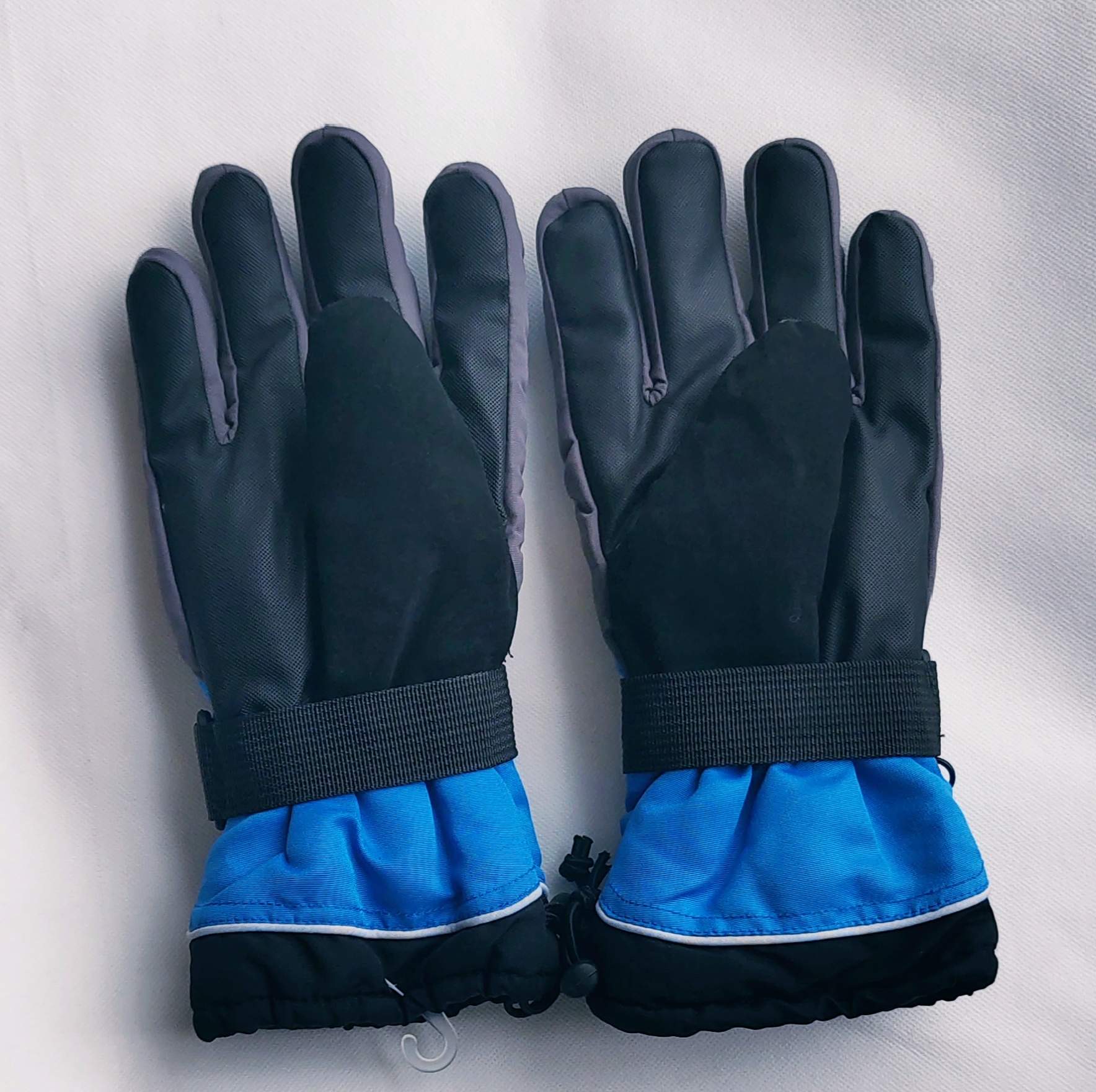 男士冬季运动户外滑雪手套 加厚抓绒触屏手套 骑行保暖防风防2