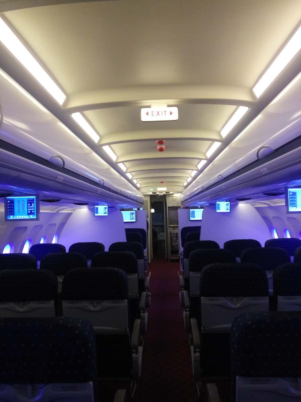 廊坊翔坤航空模拟设备A320型静态撤离训练器生产厂-教学舱1